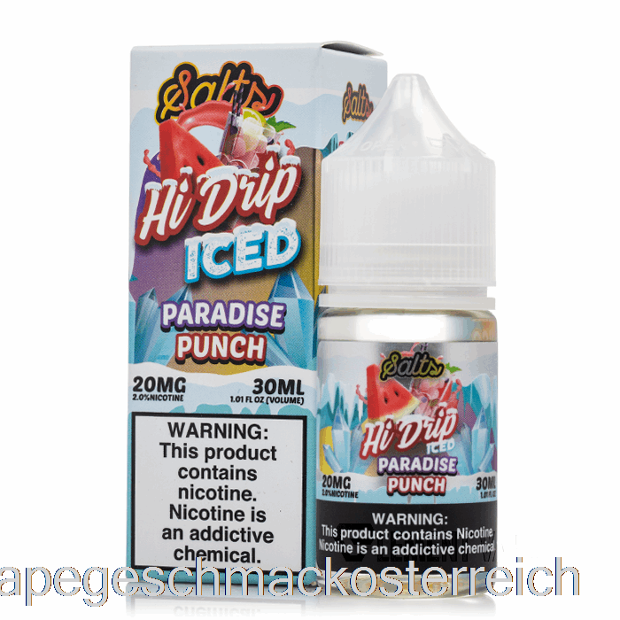 Iced Paradise Punch – Hi-Drip-Salze – 30 Ml, 50 Mg Vape-Geschmack